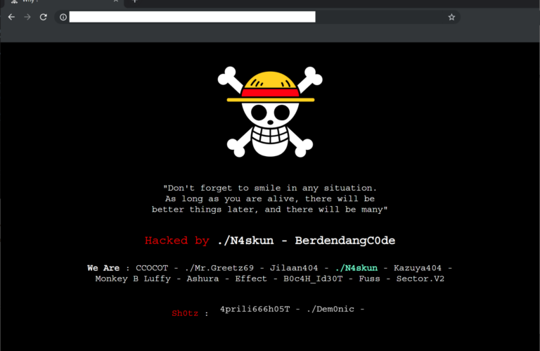 Website defacement là gì ?